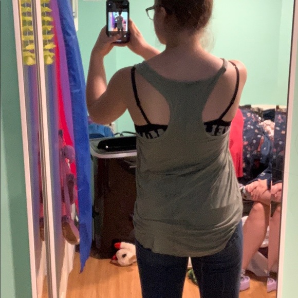 Green Razorback Tank Top - Picture 2 of 3